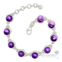Amethyst bracelet silver Ag 925 B388