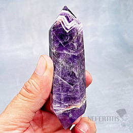 Amethyst doppelseitiger Spitzschliff Sambia 1