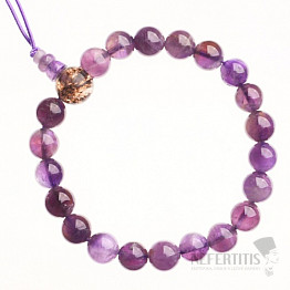 Amethyst-Buddha-Armband