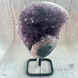 Amethyst-Druse am Stand 21