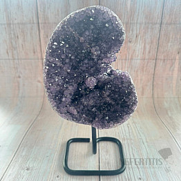 Amethyst druse on stand 23
