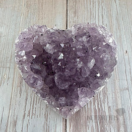 Amethyst Herz Druse Brasilien 1