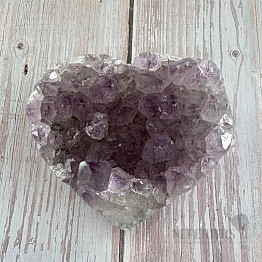 Amethyst Herz Druse Brasilien 2