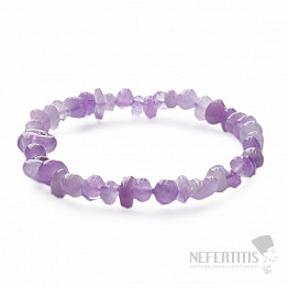 Amethyst-Lavendel-Armband gehackt