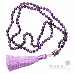 Amethystkette mit Quaste