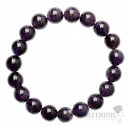 Amethyst-Armband extra geperlt