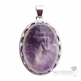 Amethyst-Anhänger extra oval