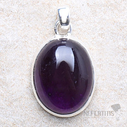 Ametyst přívěsek stříbro Ag 925 P1448