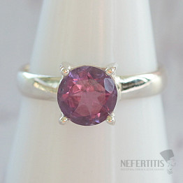Amethyst cut ring silver Ag 925 46526