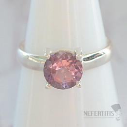 Amethyst cut ring silver Ag 925 46532