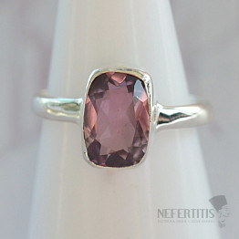 Amethyst cut ring silver Ag 925 46546