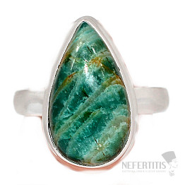 Amazonit prsteň striebro Ag 925 R945