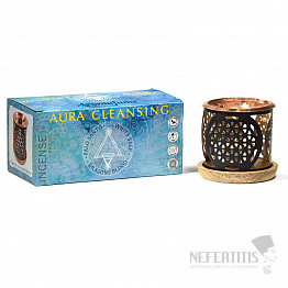 Set aus Aromafume Duftbausteinen und Diffusor Blume des Lebens