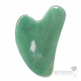 Gua Sha in Herzform aus Aventurin