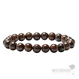 Bronzit náramok z korálikov AA kvalita 8 mm