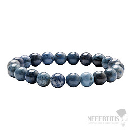 Dumortierit náramok z korálikov 8 mm