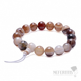 Achat Botswana Buddha Armband 10 mm