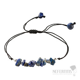 Lapislazuli-Armband mit Kordelzug