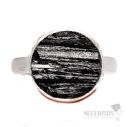 Tourmaline scoryl ring silver Ag 925 R1549