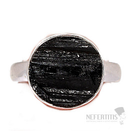 Tourmaline scoryl ring silver Ag 925 R1558