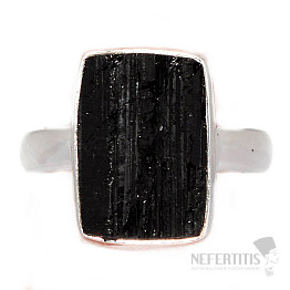 Tourmaline scoryl ring silver Ag 925 R1560