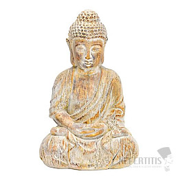 Buddha japonská soška antique gold 47 cm