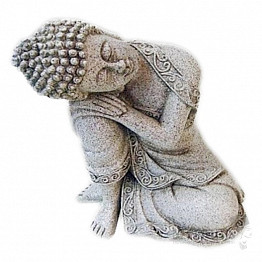 Buddha odpočívající japonská soška