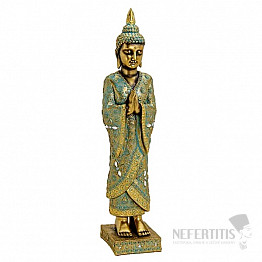 Buddha betet Thai Figur farbig 55 cm