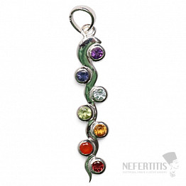 Chakra Pendant Kundalini Ag 925
