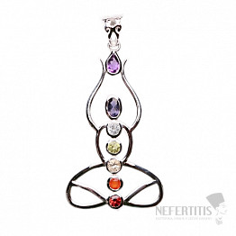 Chakra pendant Woman silver Ag 925