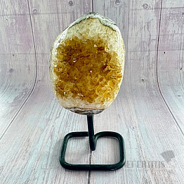 Citrín drůza na stojánku 16