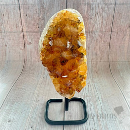 Citrine druze on stand 5