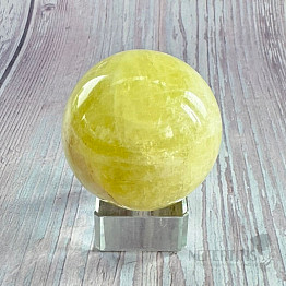 Citrín lemon koule 19