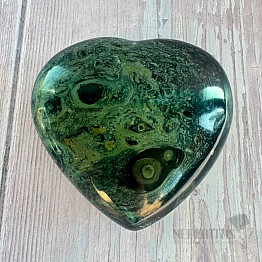 Jaspis kambaba leštěný Madagaskar Srdce M6-30