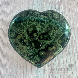 Jaspis kambaba leštěný Madagaskar Srdce M6-34