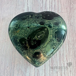 Jaspis kambaba leštěný Madagaskar Srdce M6-38