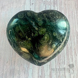 Jaspis kambaba leštěný Madagaskar Srdce M6-39