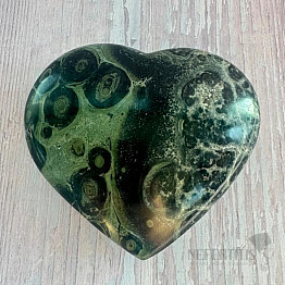 Jaspis kambaba leštěný Madagaskar Srdce M6-40