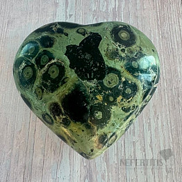 Jaspis kambaba leštěný Madagaskar Srdce M6-44