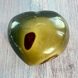 Jasper polychrome heart Madagascar 23