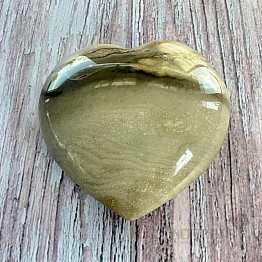 Jasper polychrome heart Madagascar 26