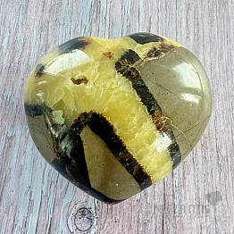 Polished Septoria Madagascar Heart P7-3