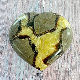 Polished Septoria Madagascar Heart P7-7