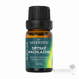 By Nefertitis zmes 100% esenciálnych olejov DETSKÉ PRECHLADENIE 6 - 12 ROKOV
