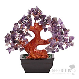 Amethyst-Bonsai – Heim- und Bürodekoration