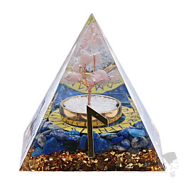 Orgonitpyramide mit Sodalith Runa Laguz