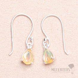 Ethiopian opal earrings silver Ag 925 ESBC411