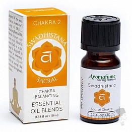 Aromafume 2. Chakra Svadhisthana Mischung aus 100% ätherischen Ölen 10 ml