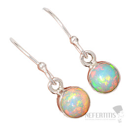 Opal Ethiopian earrings silver Ag 925 E518