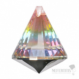 Cone Feng Shui geschliffener Kristallregenbogen Multicolor